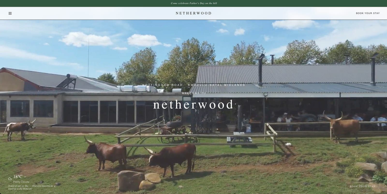 Netherwood Farm website