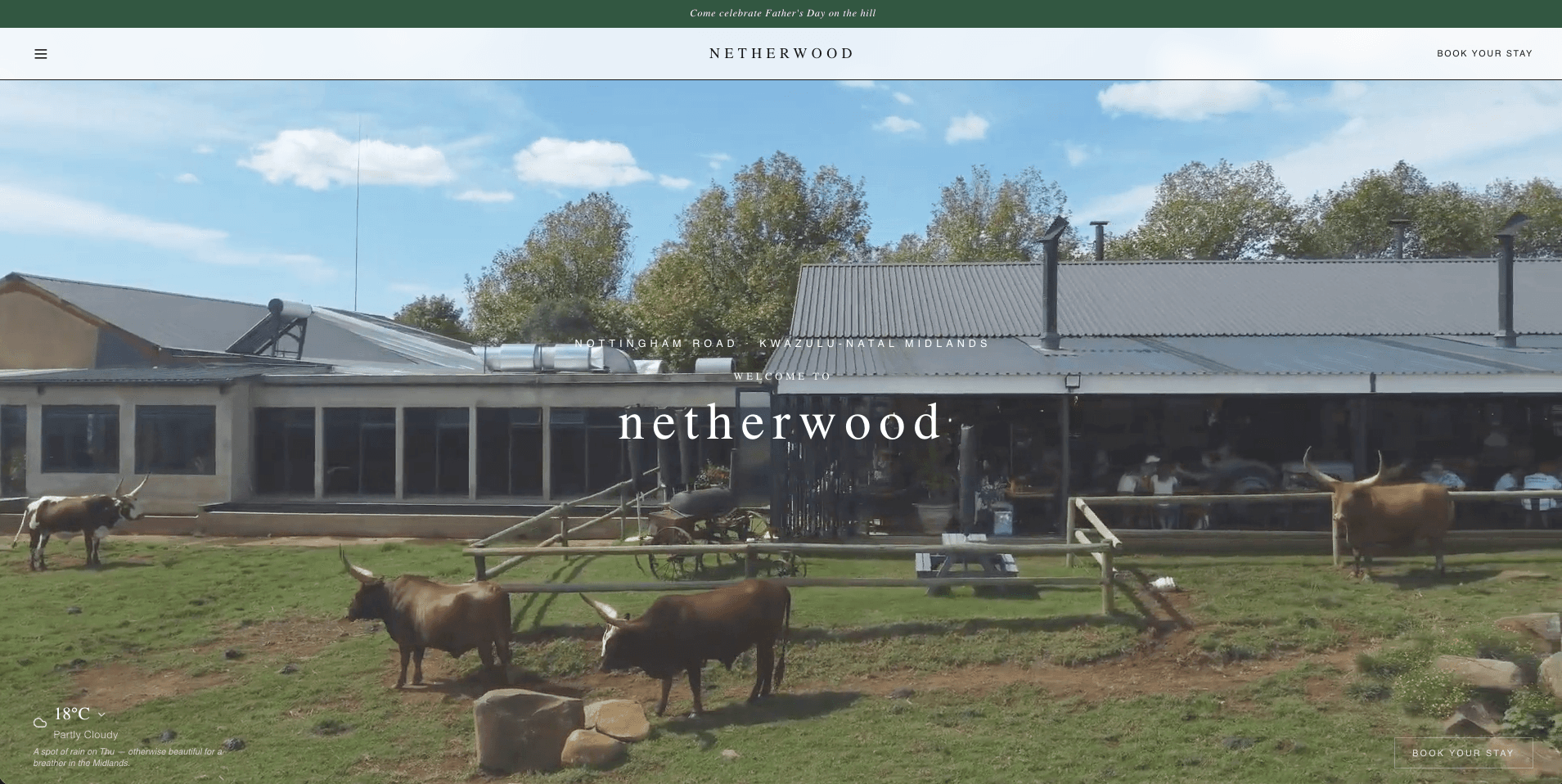 Netherwood Farm website